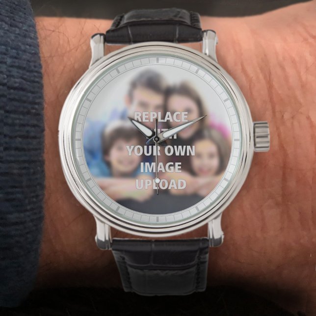 Foto familiar en un reloj (Subido por el creador)