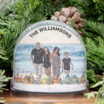 FOTO FAMILIAR INVIERNO ESCENA LUCES FRONTERIZAS