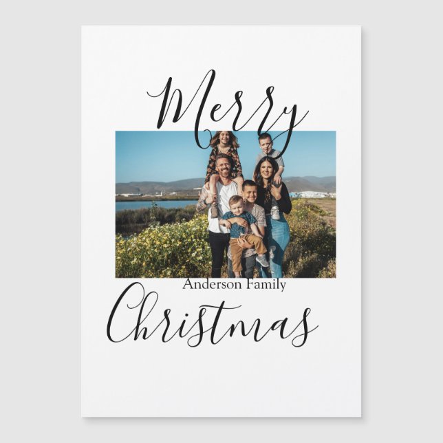 Foto familiar moderna elegante y rústica de Navida (Anverso)