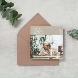 Foto familiar moderna | Joyful Merry Blessed