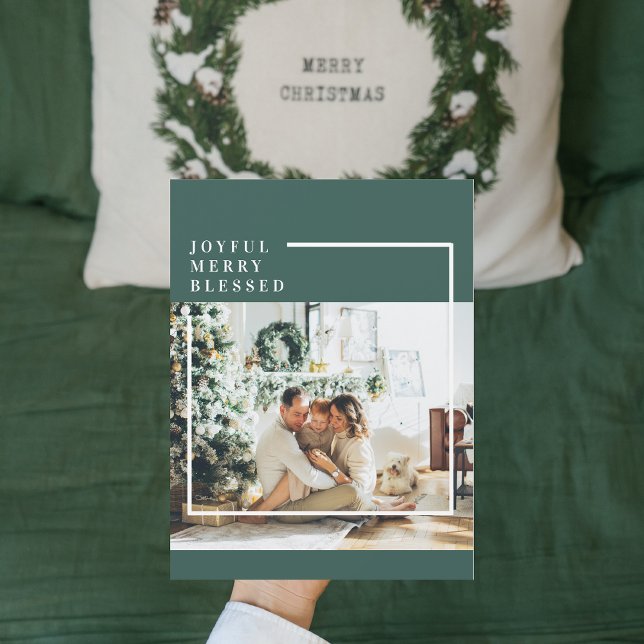 Foto familiar moderna | Joyful Merry Blessed | Ver (Subido por el creador)
