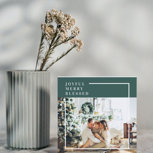 Foto familiar moderna | Joyful Merry Blessed | Ver (Subido por el creador)