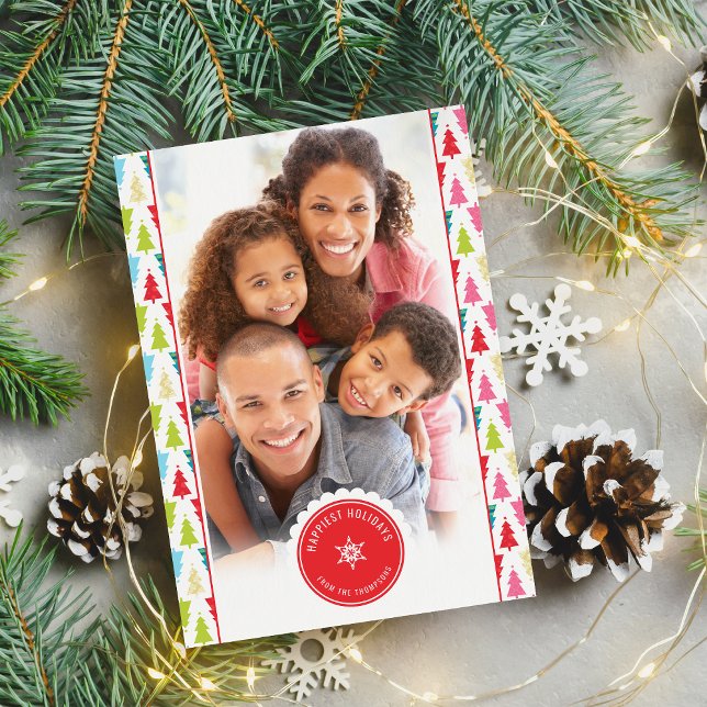 FOTO FAMILIAR Patrón de árbol de navidad moderno b (Subido por el creador)