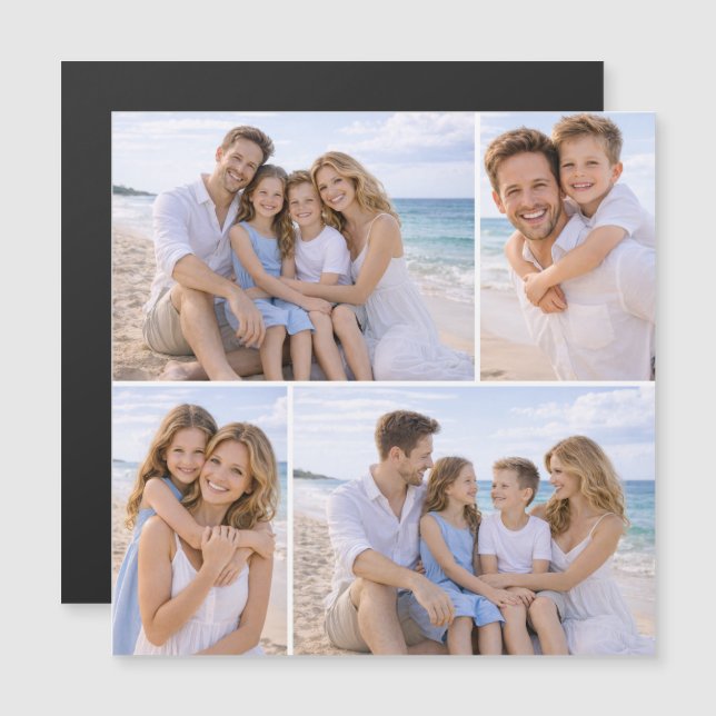 Foto familiar personalizada (Anverso/Reverso)