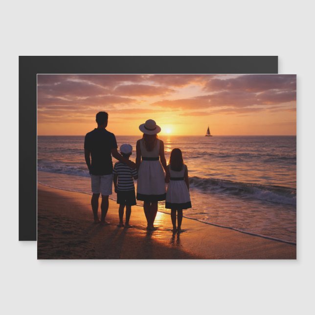 Foto familiar personalizada (Anverso/Reverso)