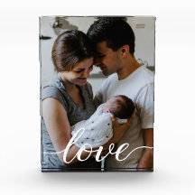 Foto familiar personalizada de Love Script
