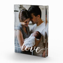 Foto familiar personalizada de Love Script