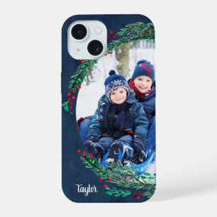 Foto familiar personalizada de Pinos de Invierno