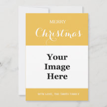 foto familiar simplemente amarilla alegre Navidad