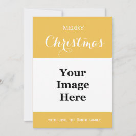 foto familiar simplemente amarilla alegre Navidad