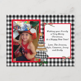 Foto familiar + Tarjeta de receta para Navidades
