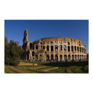 Foto Famoso Coliseo en Roma Italia Punto de Referencia 