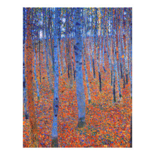 Foto Famoso cuadro de Gustav Klimt's Beech Grove