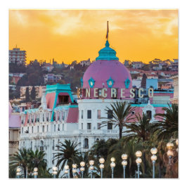 Foto Famoso hotel de lujo Hotel Negresco en Niza Franci