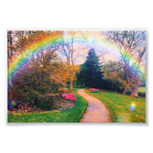 Foto Fantasía en el Jardín del Arcoiris (Frente)