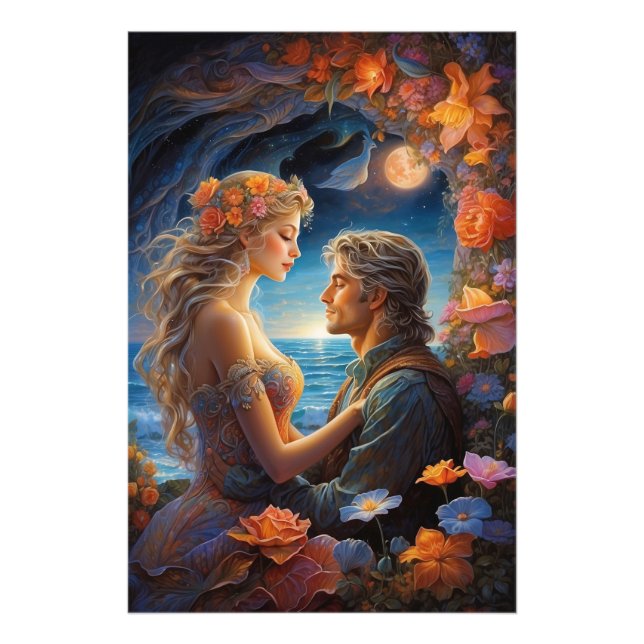 Foto *~* Fantasía Luna Romántica AP51 Pareja (Frente)