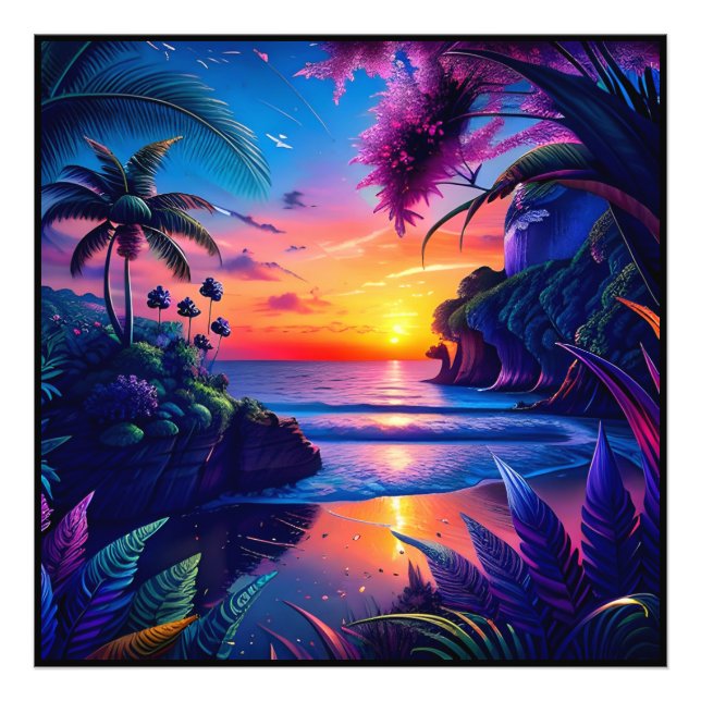 Foto Fantasía Playa Tropical Dos (Frente)