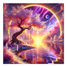 Foto Fantasía por el florecimiento del cerezo: Tranquil