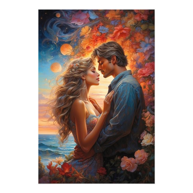 Foto *~* Fantasía Romántica Luna Completa AP51 Sunset (Frente)