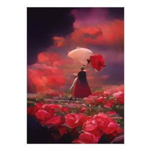 Foto Fantasía Rosa en el cielo
