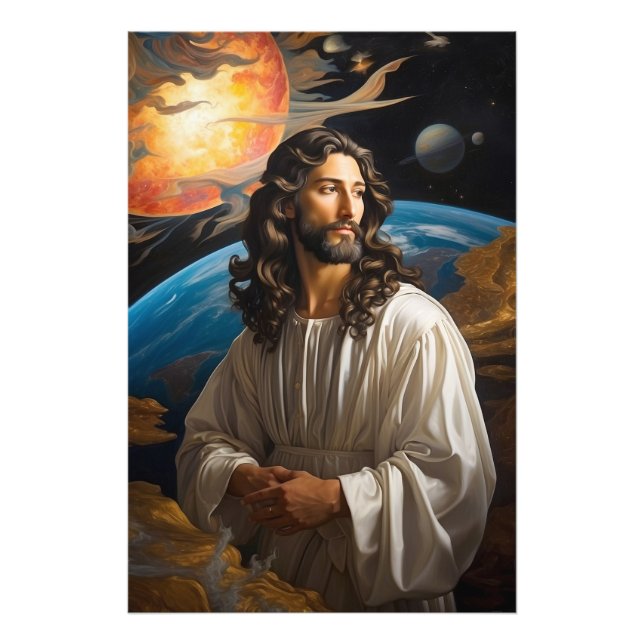 Foto *~* Fantasía Universo con Planeta Tierra AP50 (Frente)