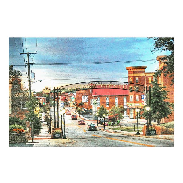 Foto Farmville VA Virginia - Arco de Bienvenida (Frente)