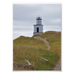 Foto Faro 5X7 de punto de ganado en la isla de San Juan