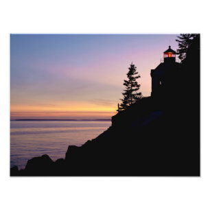 Foto Faro de Bass Harbor en la isla Mt. Desert,