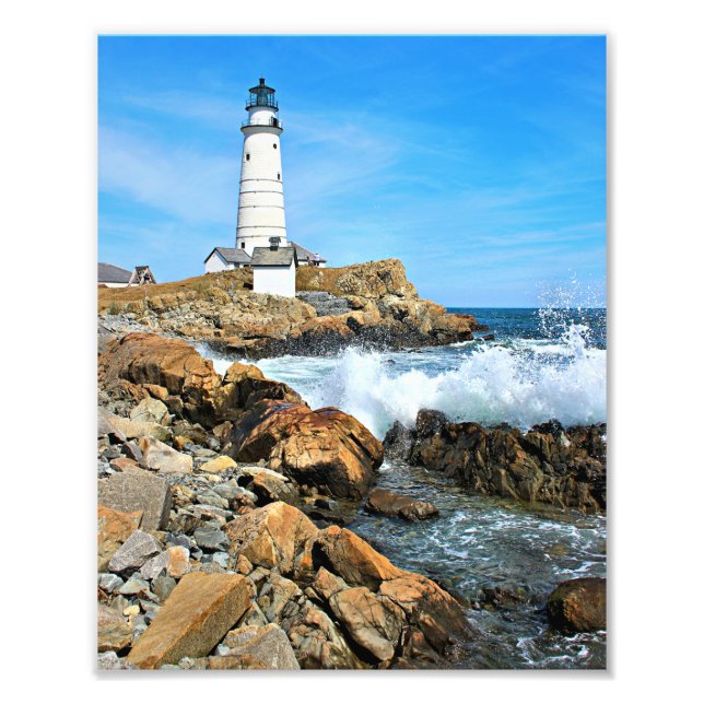 Foto Faro de Boston, Massachusetts (Frente)