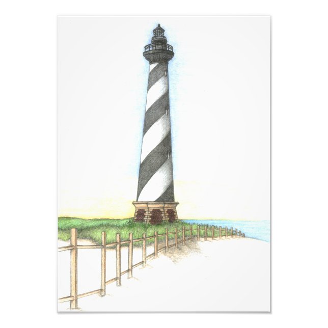 Foto Faro de Cape Hatteras (Frente)