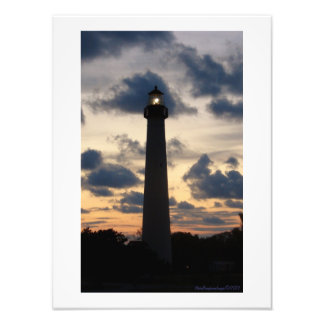 Foto Faro de Cape May al atardecer
