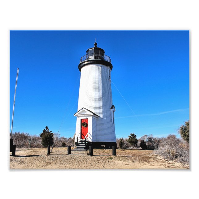 Foto Faro de Cape Poge, Chappaquiddick de Massachusetts (Frente)