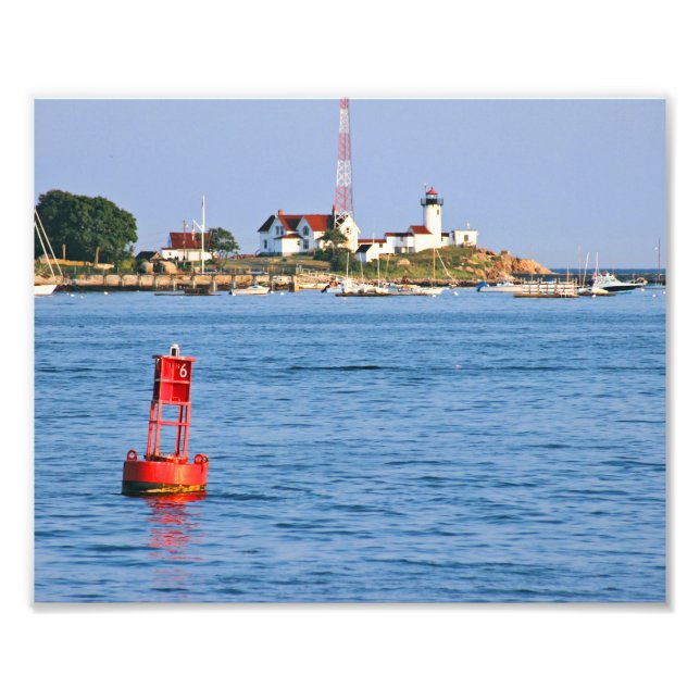 Foto Faro de Eastern Point, imagen fotográfica de Massa (Frente)