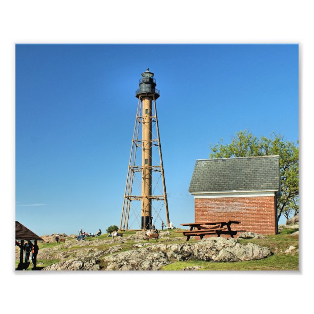Foto Faro de Marblehead, imagen fotográfica de Massachu (Frente)