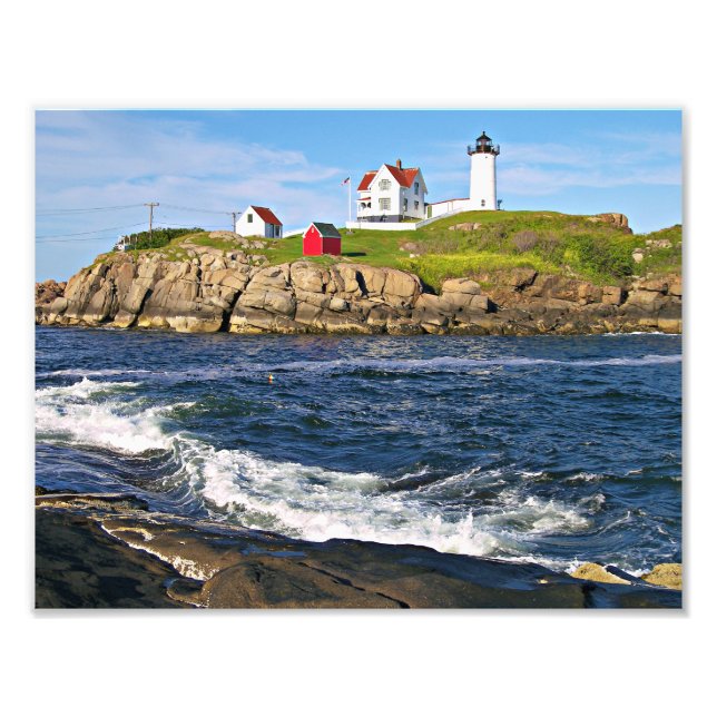 Foto Faro de Nubble, Cabo Neddick Maine (Frente)