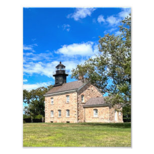 Foto Faro de Old Field Point, imagen fotográfica de Nue