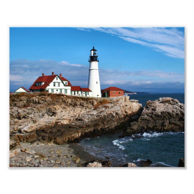 Foto Faro de Portland Head, Maine (Frente)