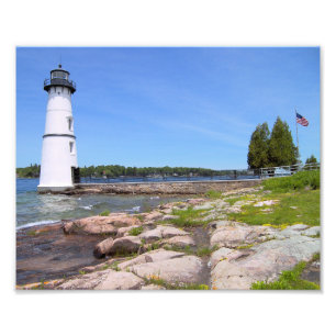 Foto Faro de Rock Island, imagen fotográfica de Nueva Y