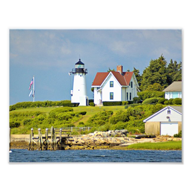 Foto Faro del cuello de Warwick, imagen de Rhode Island (Frente)