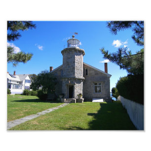 Foto Faro del puerto de Stonington, Connecticut Photo