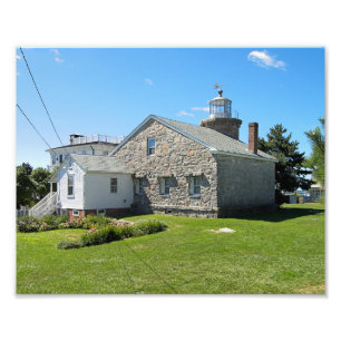 Foto Faro del puerto de Stonington, Connecticut Photo