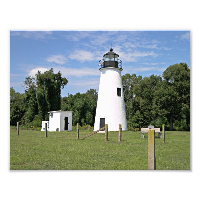 Foto Faro del punto de Turquía, imagen de Maryland (Frente)