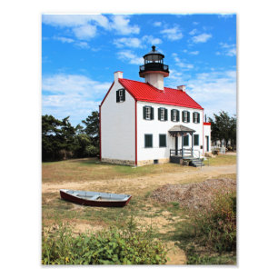 Foto Faro East Point, New Jersey Photo Print