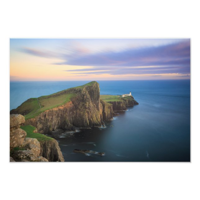 Foto Faro Neist Point en Skye al atardecer (Frente)