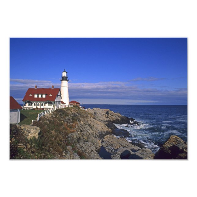 Foto Faro Portland Head Light Maine (Frente)
