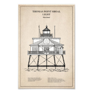 Foto Faro Thomas Point Shoal - Maryland - SBD