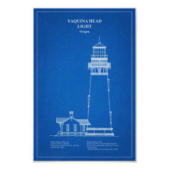 Foto Faro Yaquina Head - Oregon - AD (Frente)