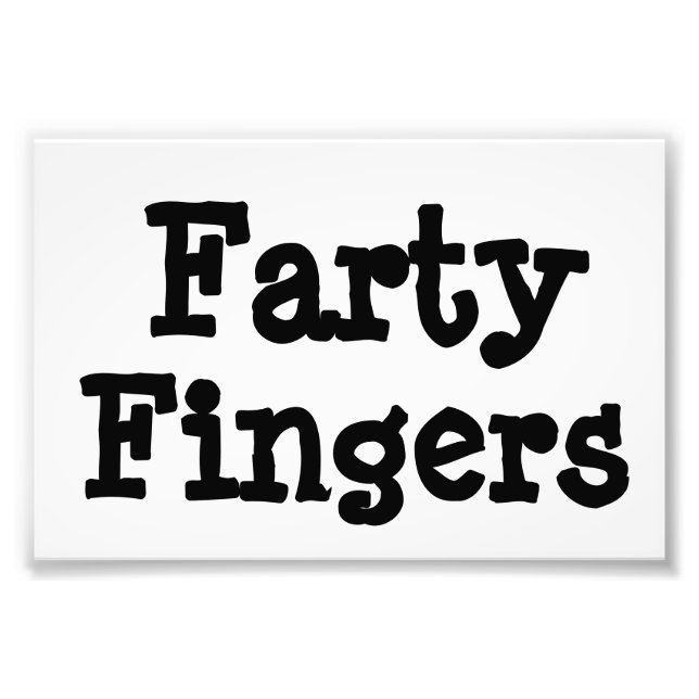 Foto Farty Fingers (Frente)