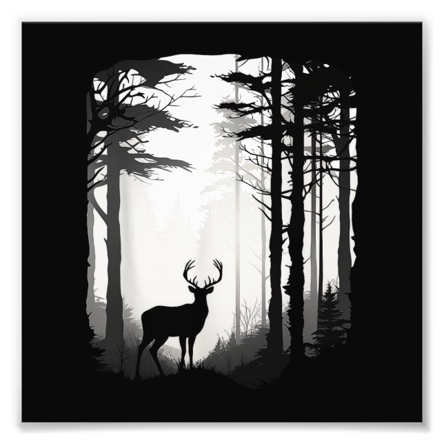 Foto Fauna del bosque de ciervos (Frente)