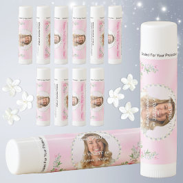 FOTO, favores del partido Lip Balm personalizado, 